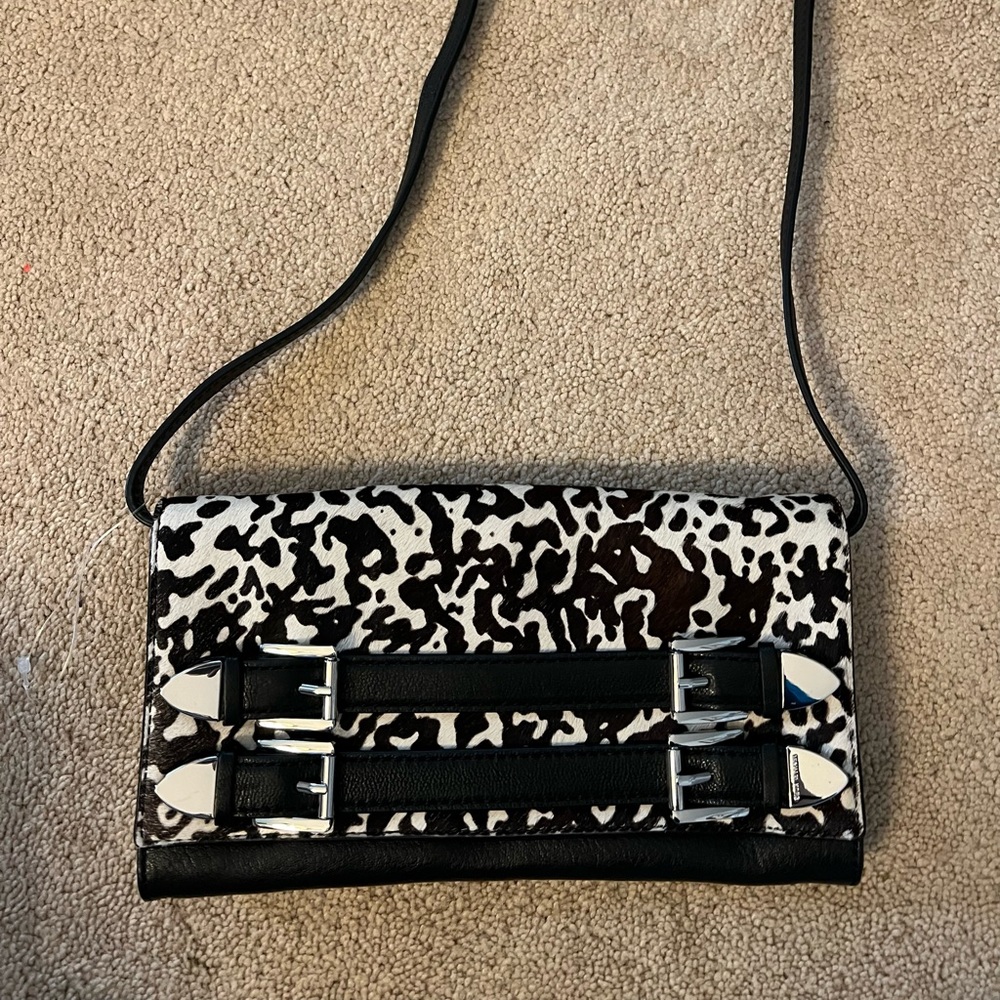Michael Kors Black Leather Crossbody